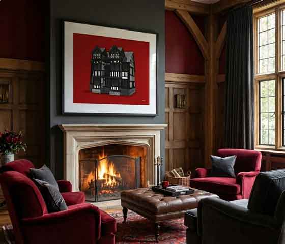 Priest-house-framed-print-in-room-set